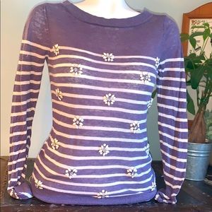 Beautiful jeweled loft sweater